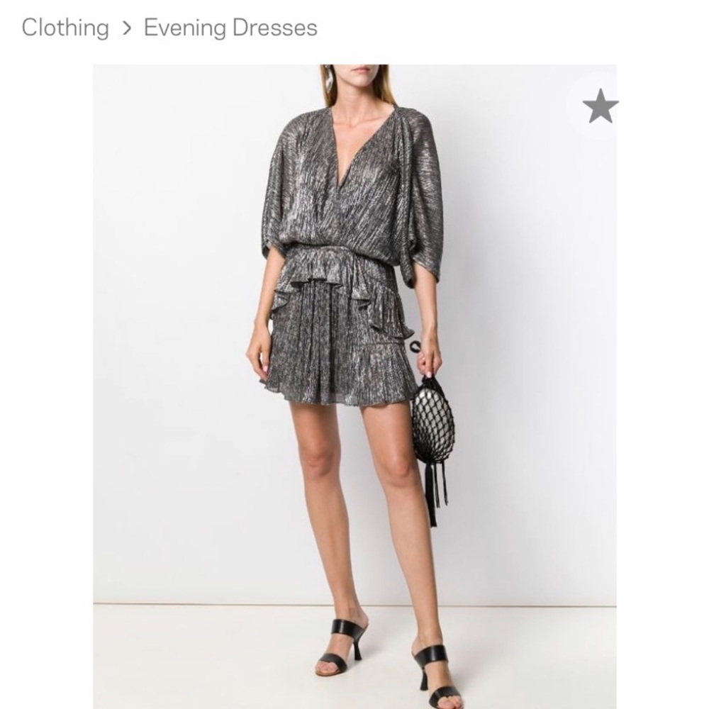 iro dress silver IRO Sagria Dress in Silver